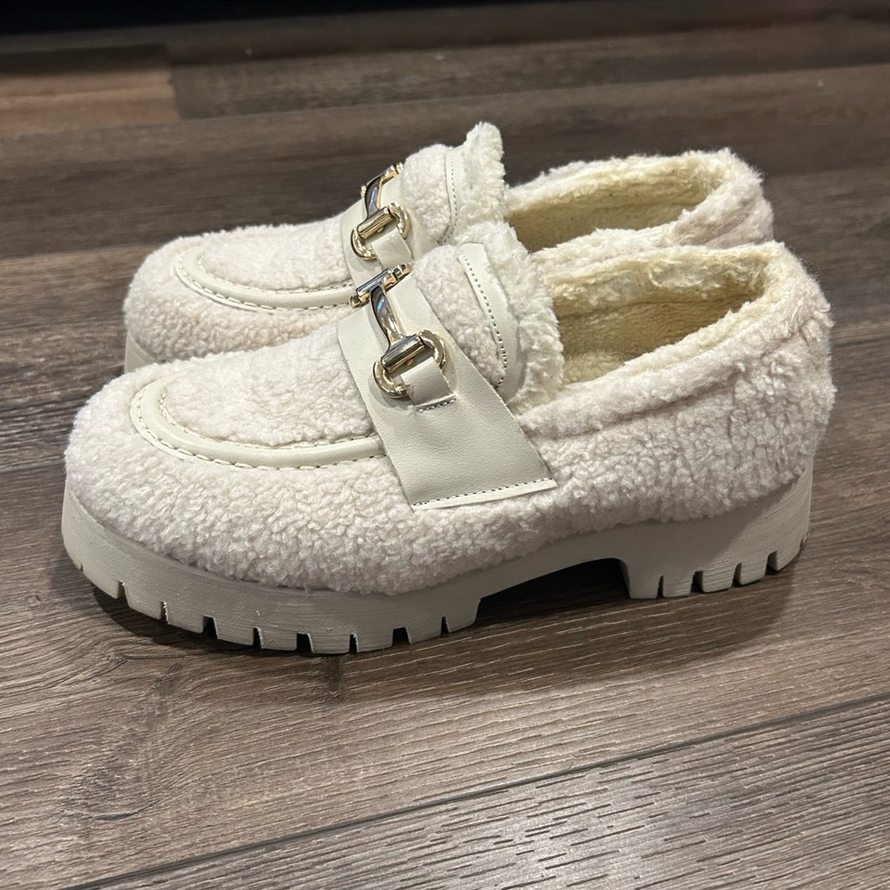 Steve Madden loafers Sherpa - Picture 6 of 10